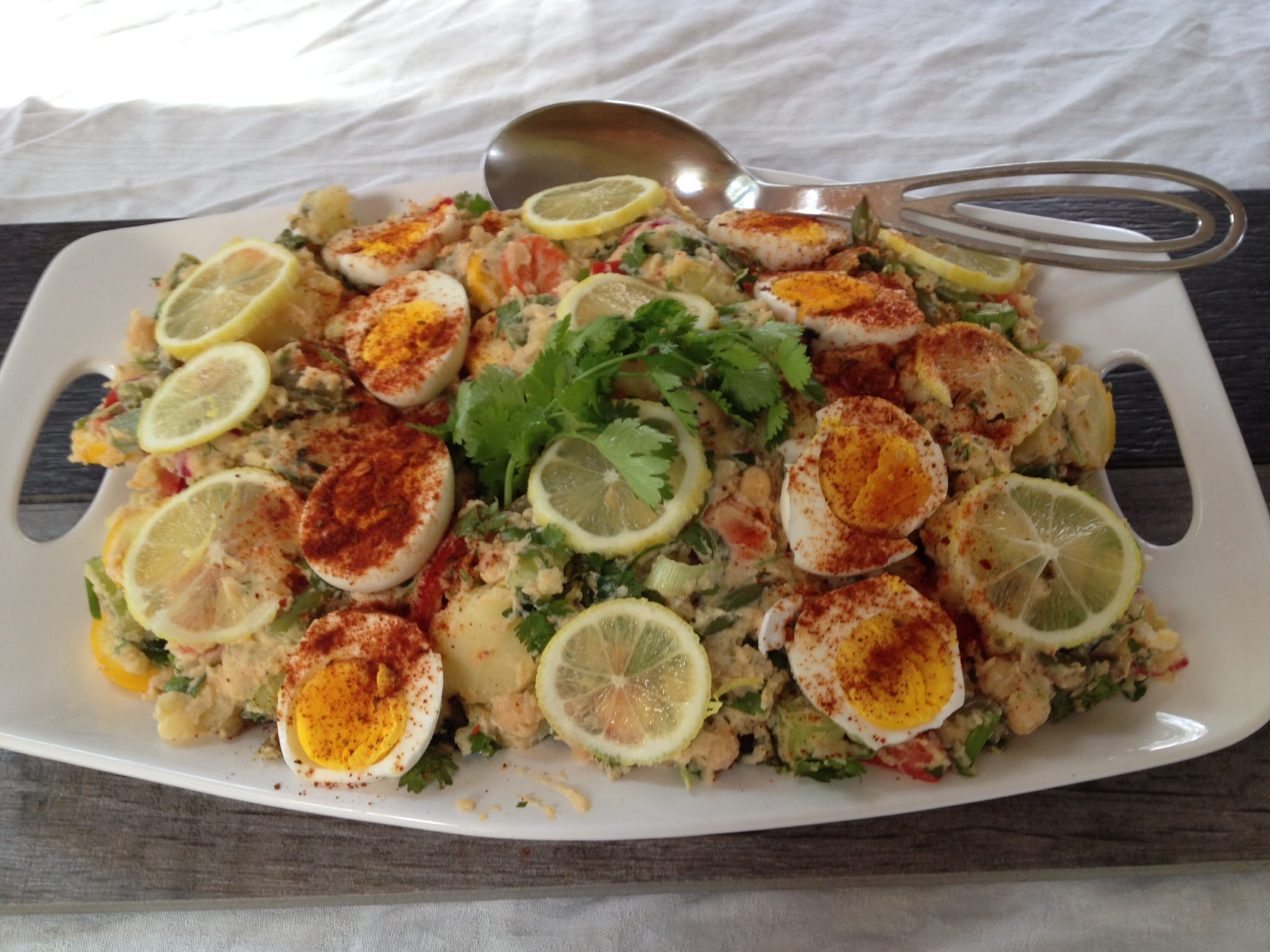 double coriander potato salad